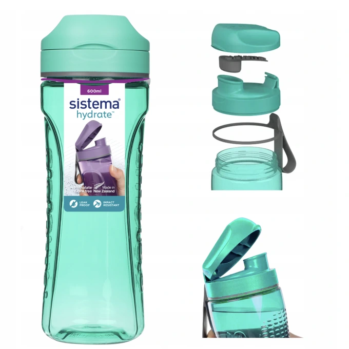 Butelka Tritan Swift 600ml zielony